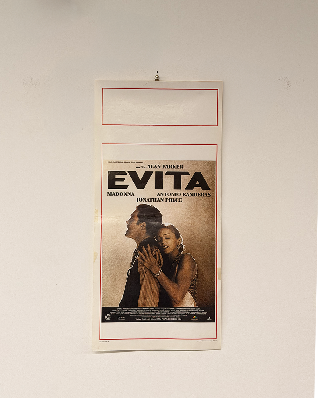 Locandina di cinema - Evita - Madonna