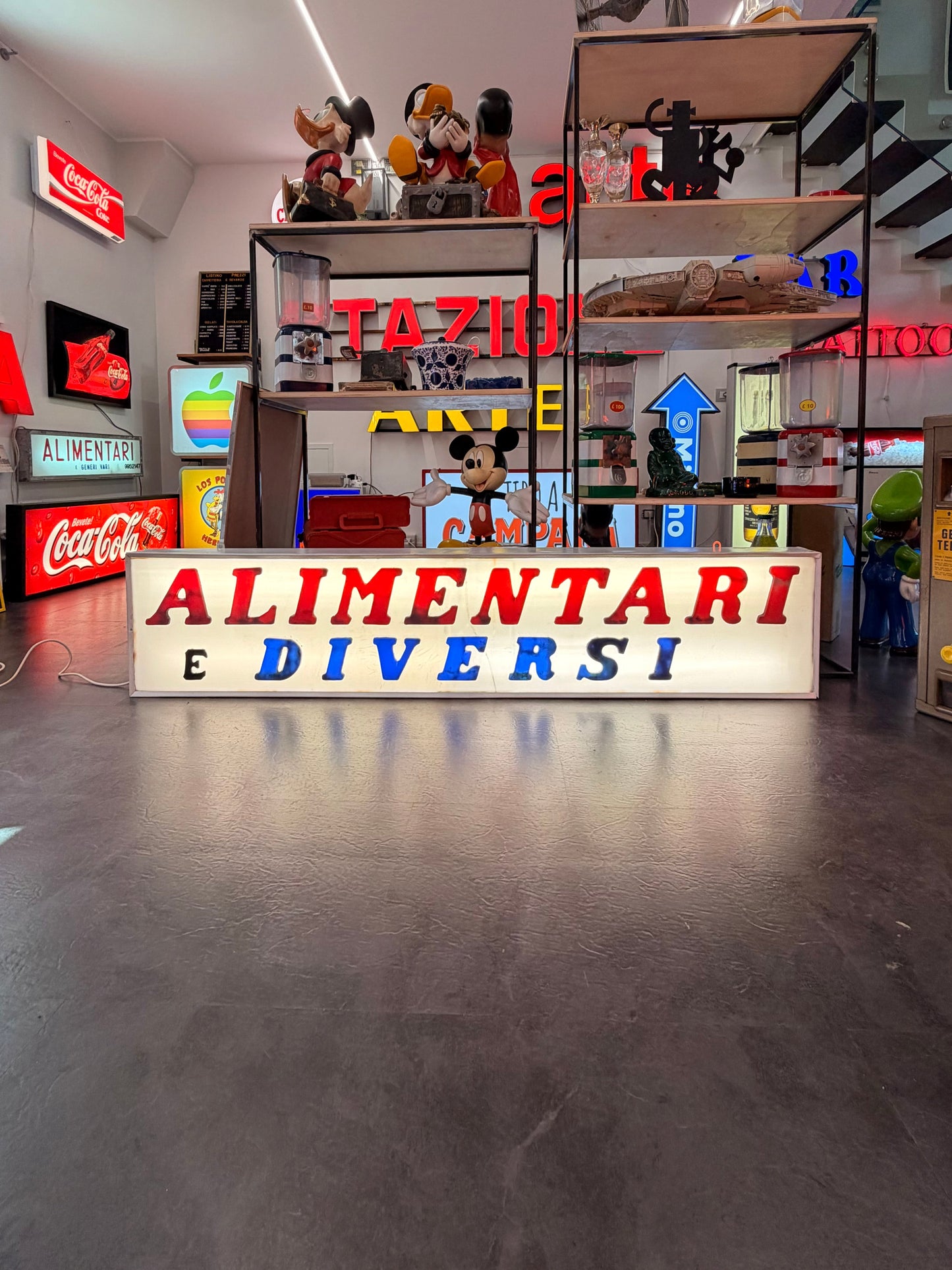 Insegna luminosa Alimentari