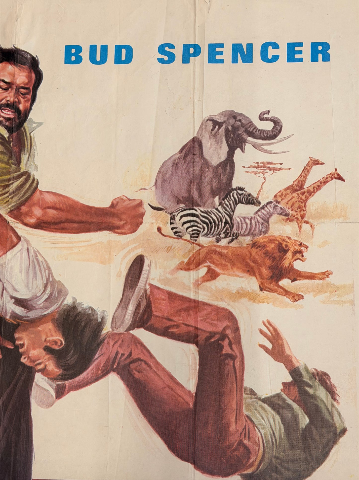 Manifesto di cinema - Piedone L’Africano - Bud Spencer