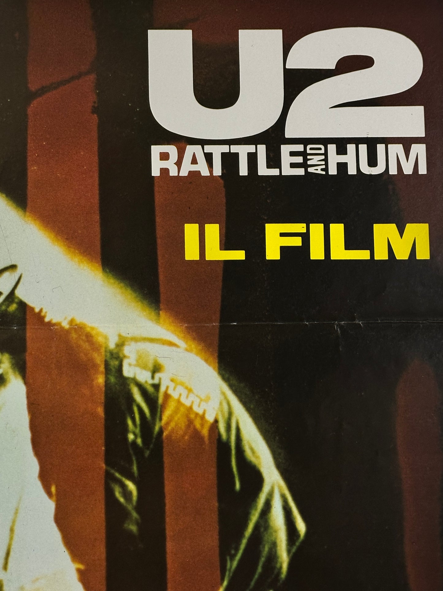 Locandina originale di cinema - U2, Il Film