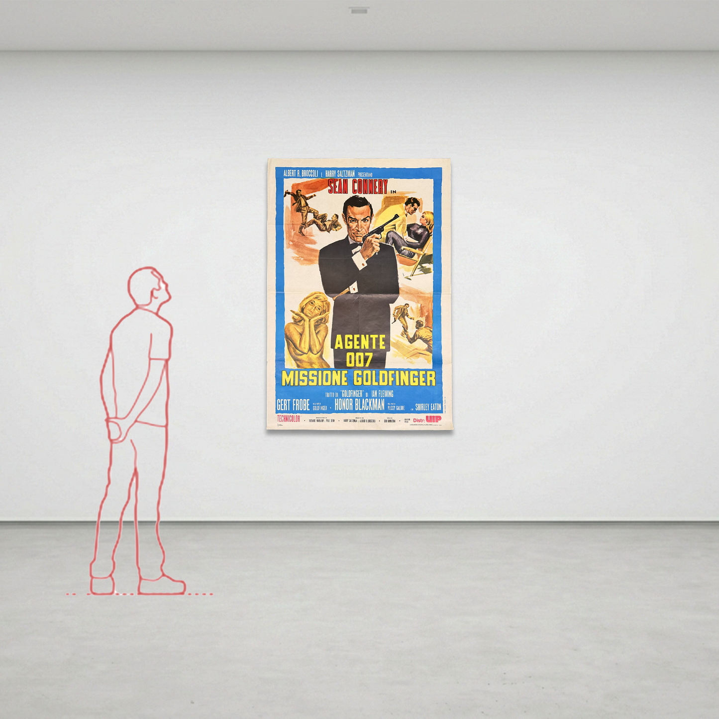 Manifesto di cinema - 007 Missione Goldfinger
