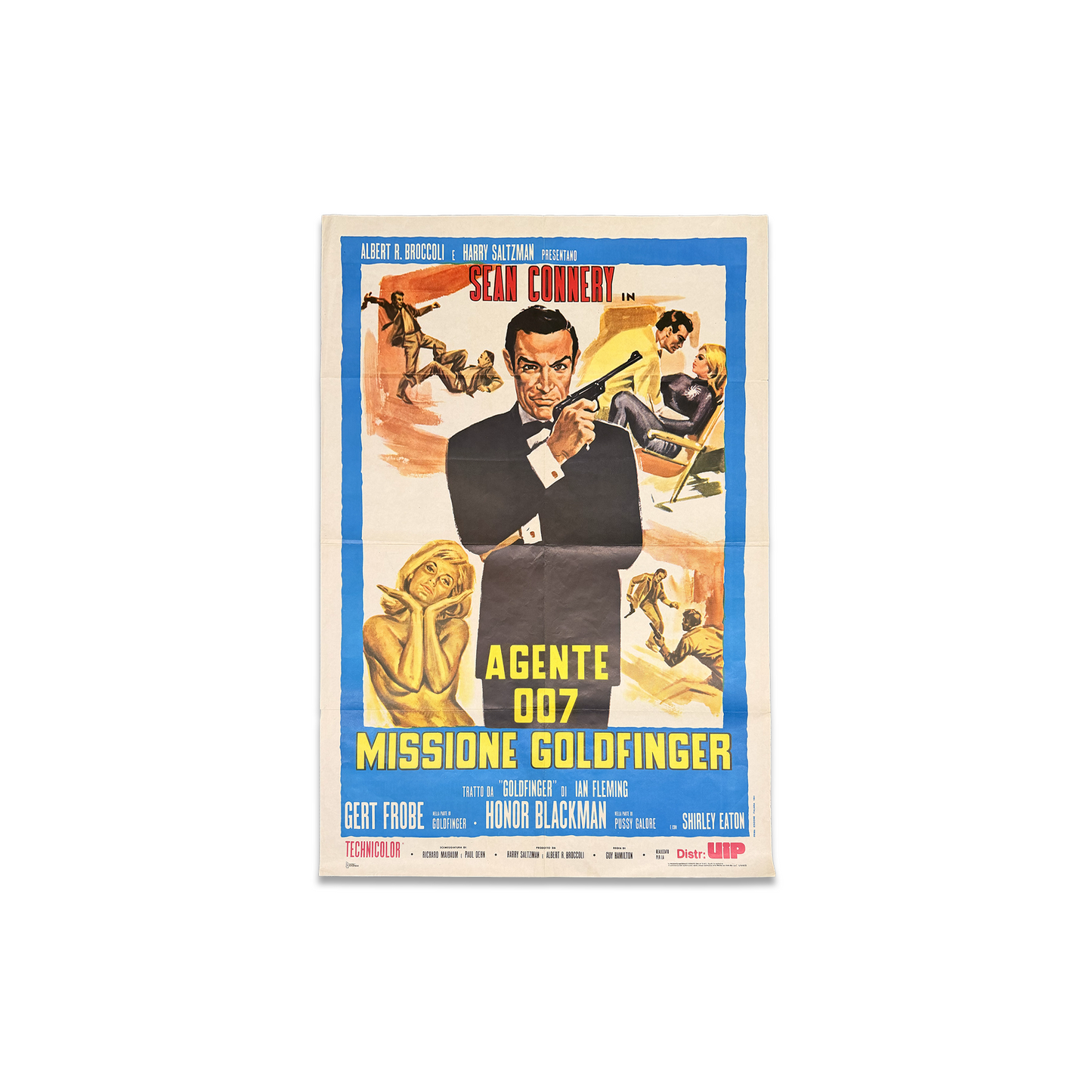 Manifesto di cinema - 007 Missione Goldfinger