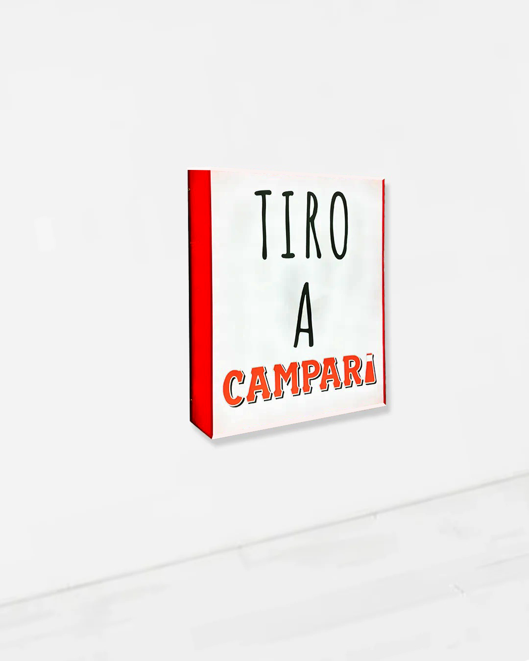 Insegna luminosa - Tiro a Campari