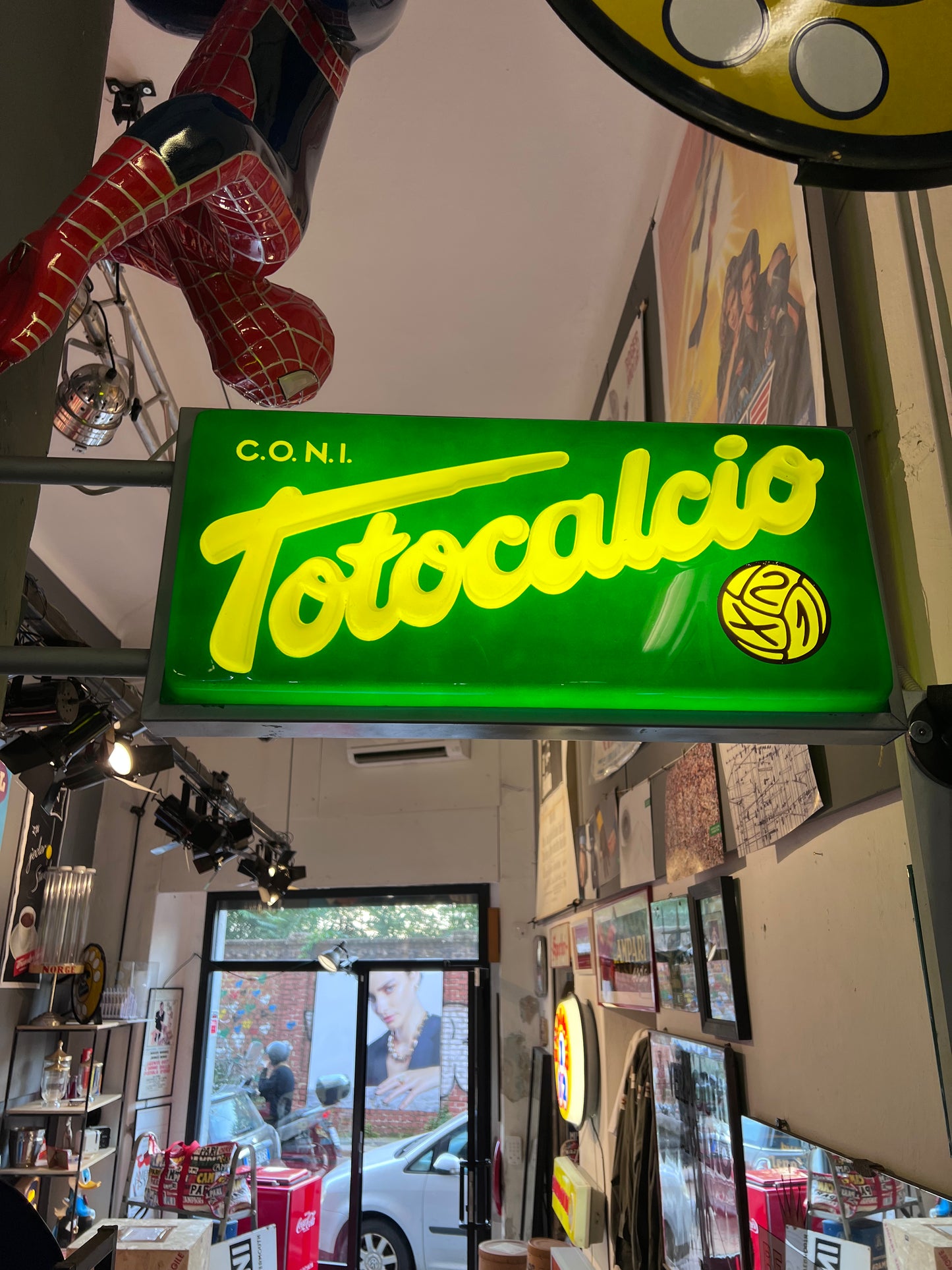 Insegna termoformata Totocalcio
