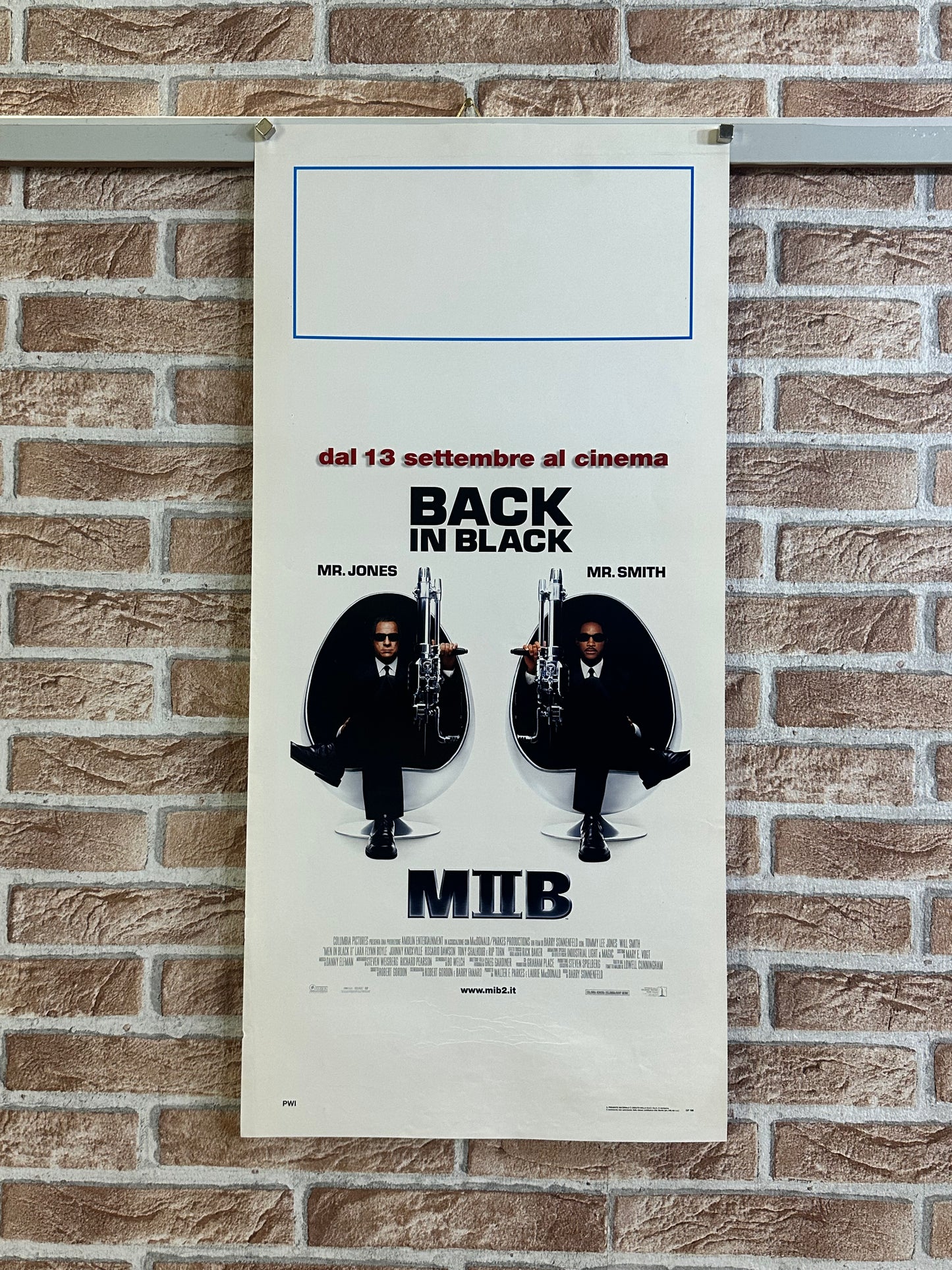 Locandina originale di cinema - Men in Black Back in Black
