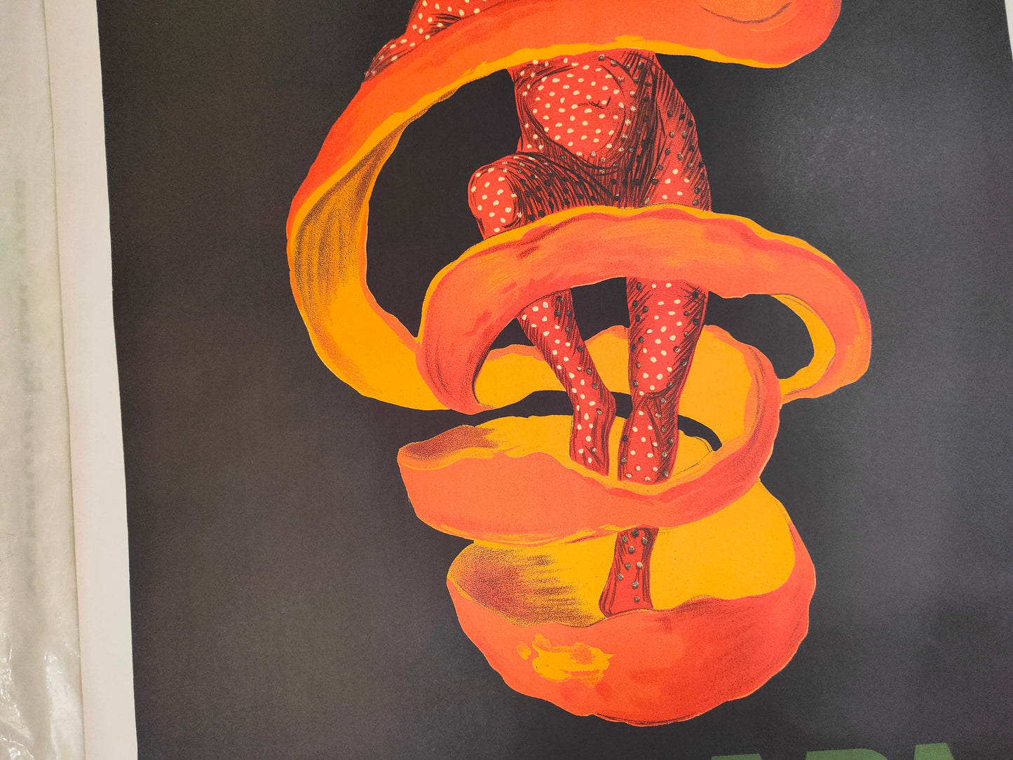 Manifesto originale decorativo pubblicitario - Campari l'aperitivo - Spiritello