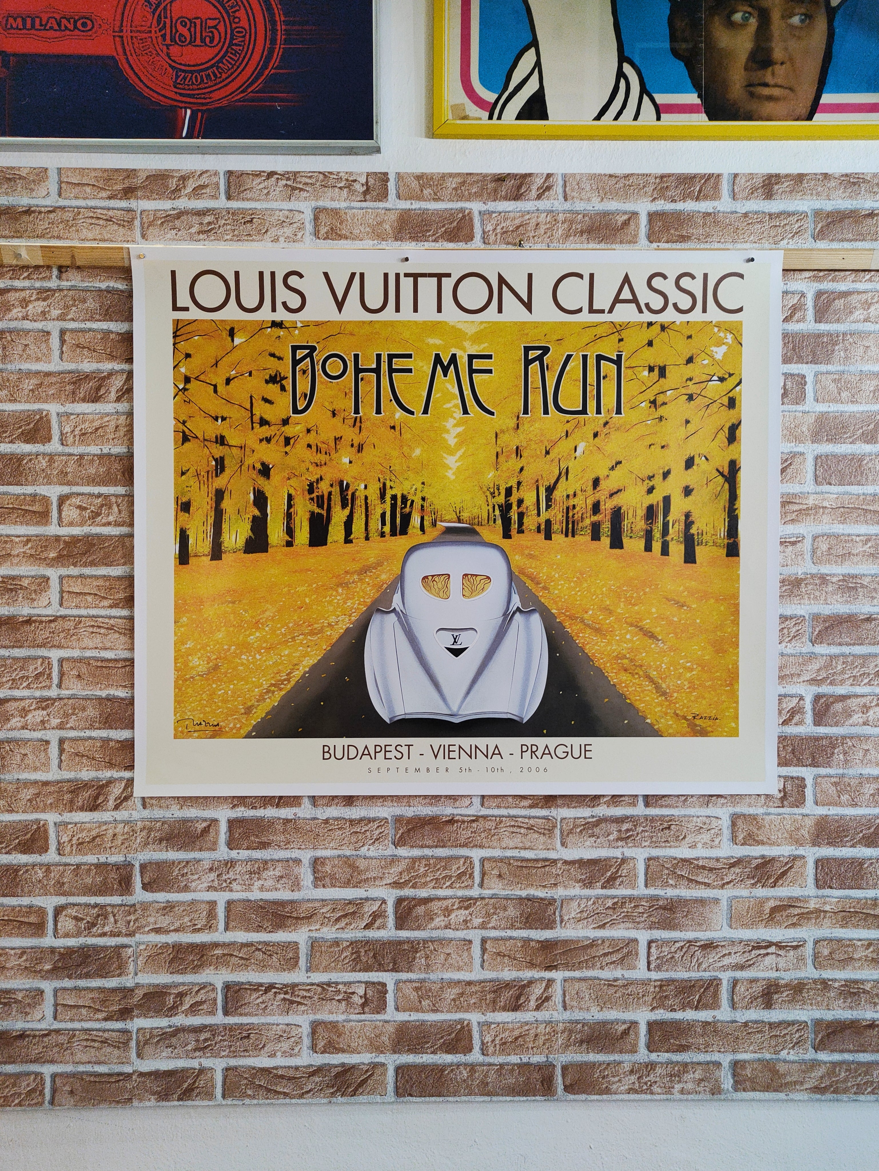 Original Vintage Poster Louis Vuitton Classic 2004 by RAZZIA -  Israel