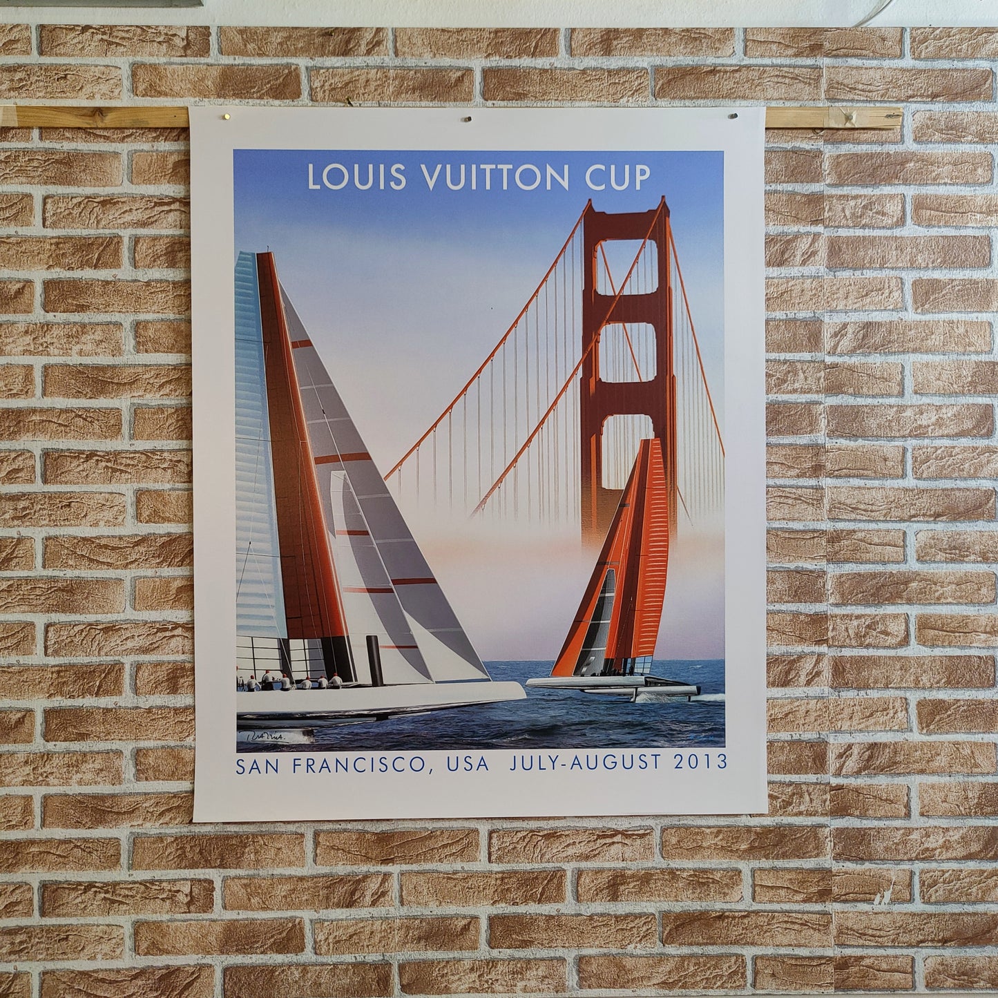 Razzia | Manifesto pubblicitario - Louis Vuitton Cup San Francisco