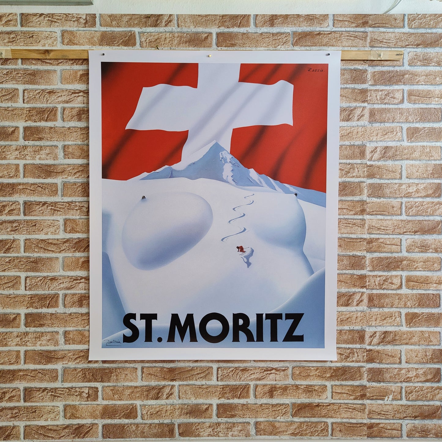 Razzia | Manifesto pubblicitario - St. Moritz