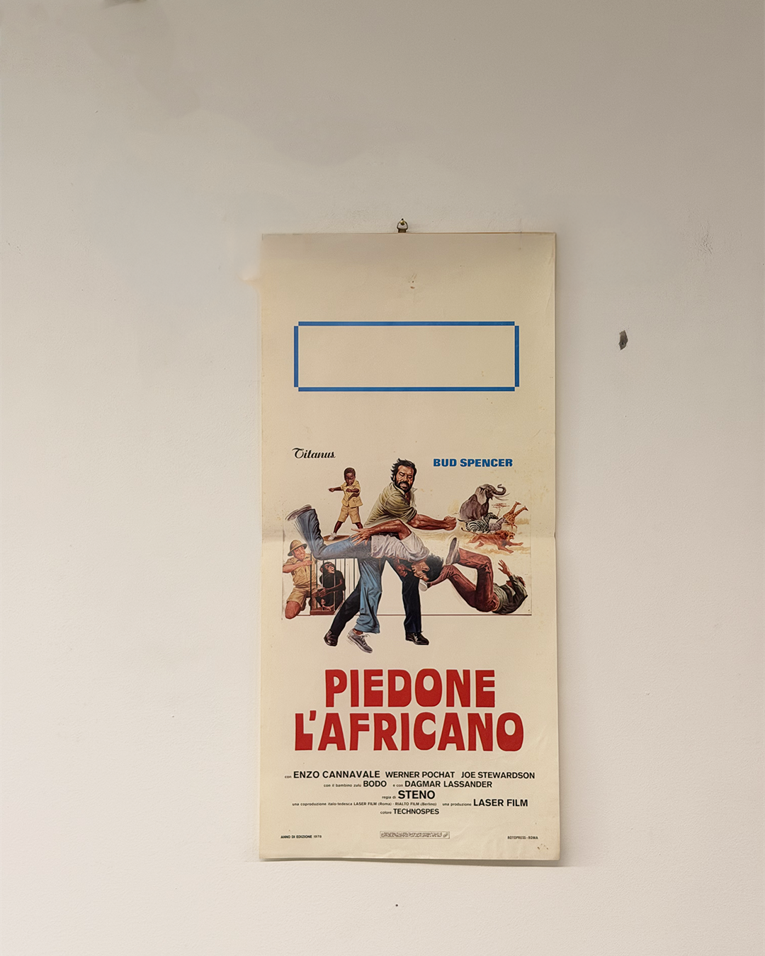 Locandina di cinema - Piedone L'africano