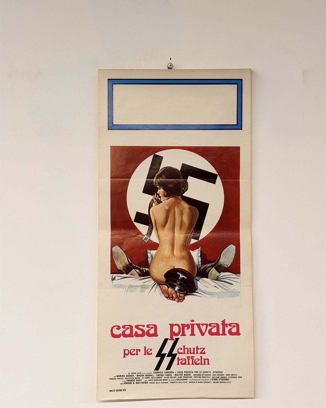 Locandina di cinema - Casa privata per le SS