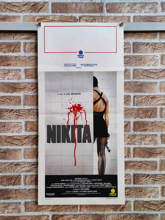 Locandina originale di cinema - "Nikita"