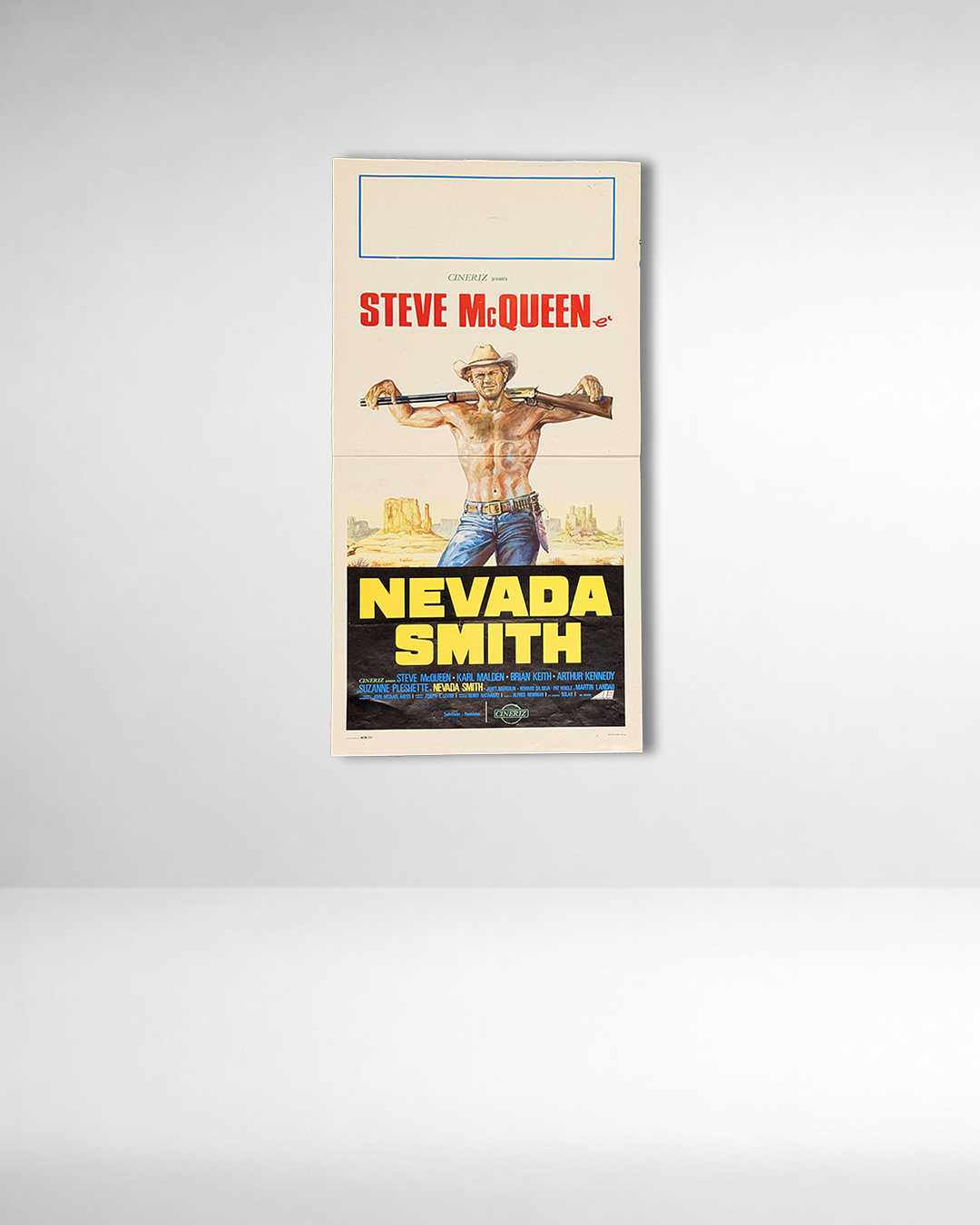 Locandina di cinema - Nevada Smith - Steve McQueen