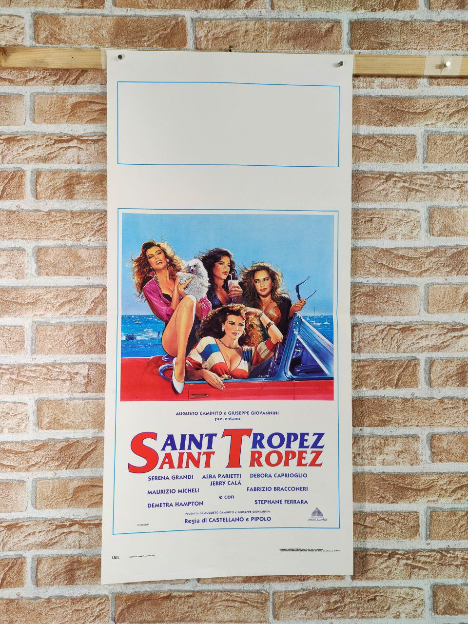 Locandina originale di cinema - Saint Tropez - Saint Tropez