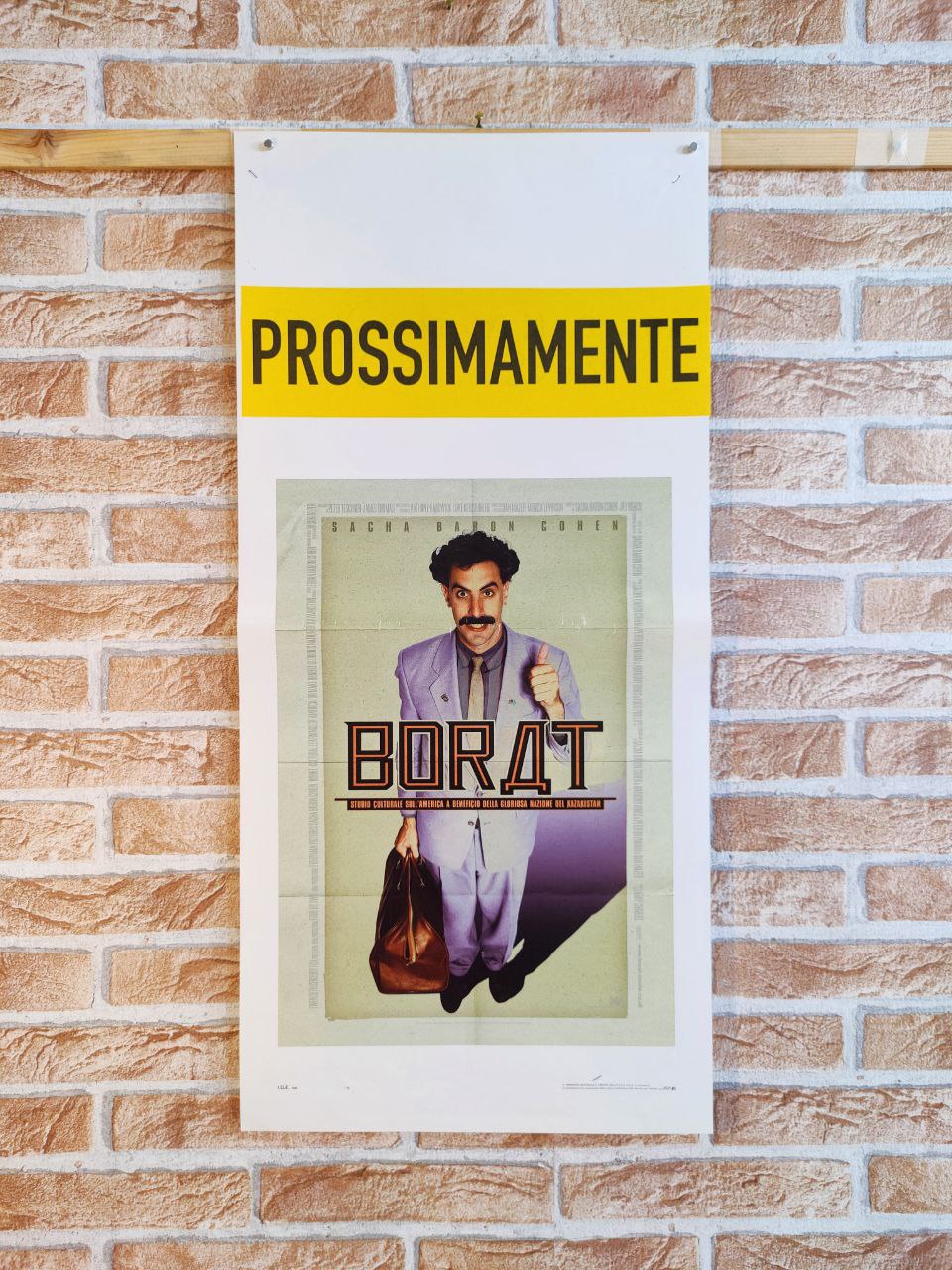Locandina originale di cinema - Borat