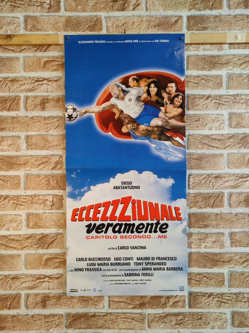 Locandina originale di cinema - Eccezzziunale veramente