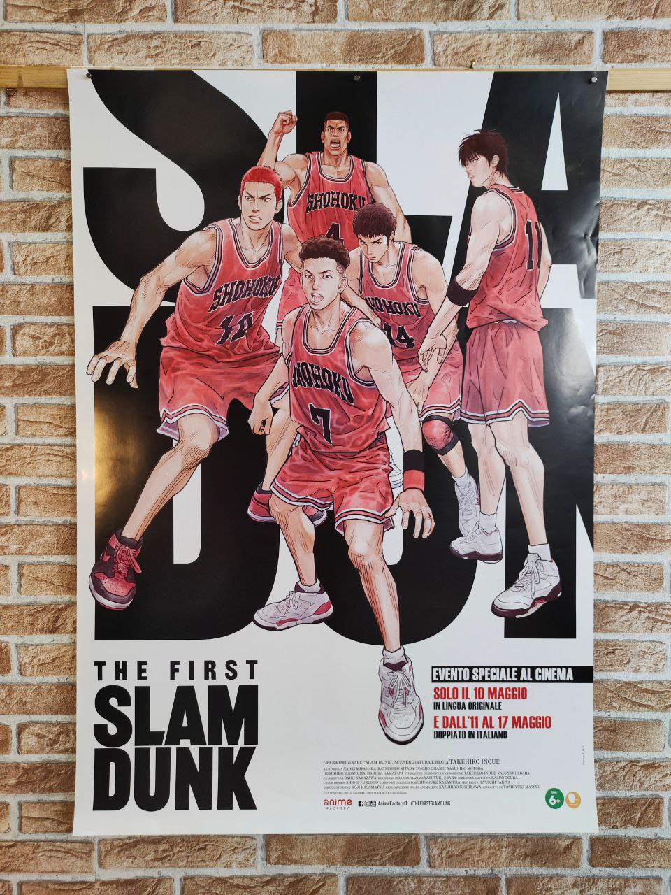 Manifesto originale di cinema - The First Slam Dunk