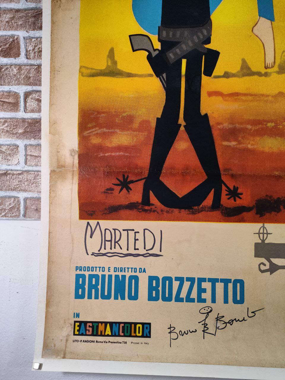 Manifesto originale di cinema - West and Soda