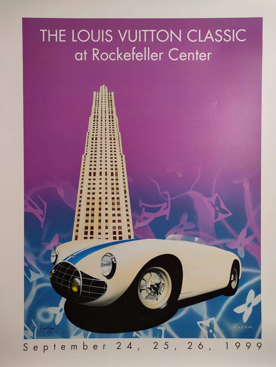 Razzia | Manifesto pubblicitario - Louis Vuitton Classic Rockefeller