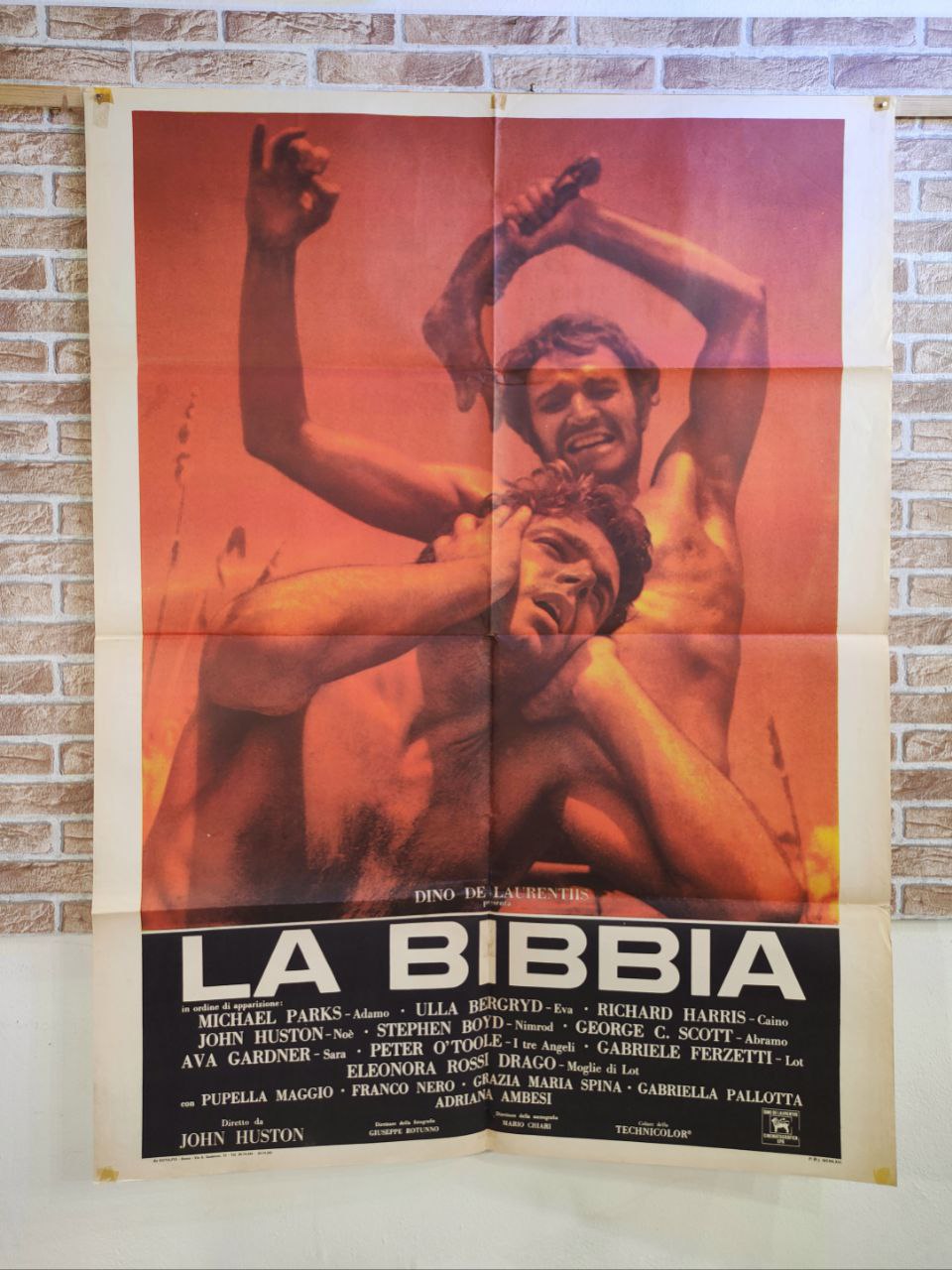 Manifesto originale di cinema - La Bibbia