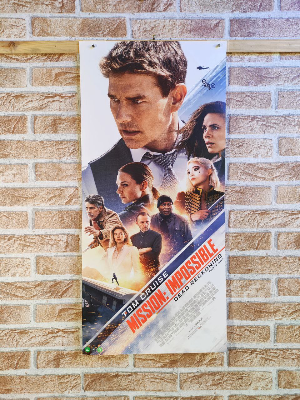 Locandina originale di cinema - Mission: Impossible - Dead Reckoning - Parte uno