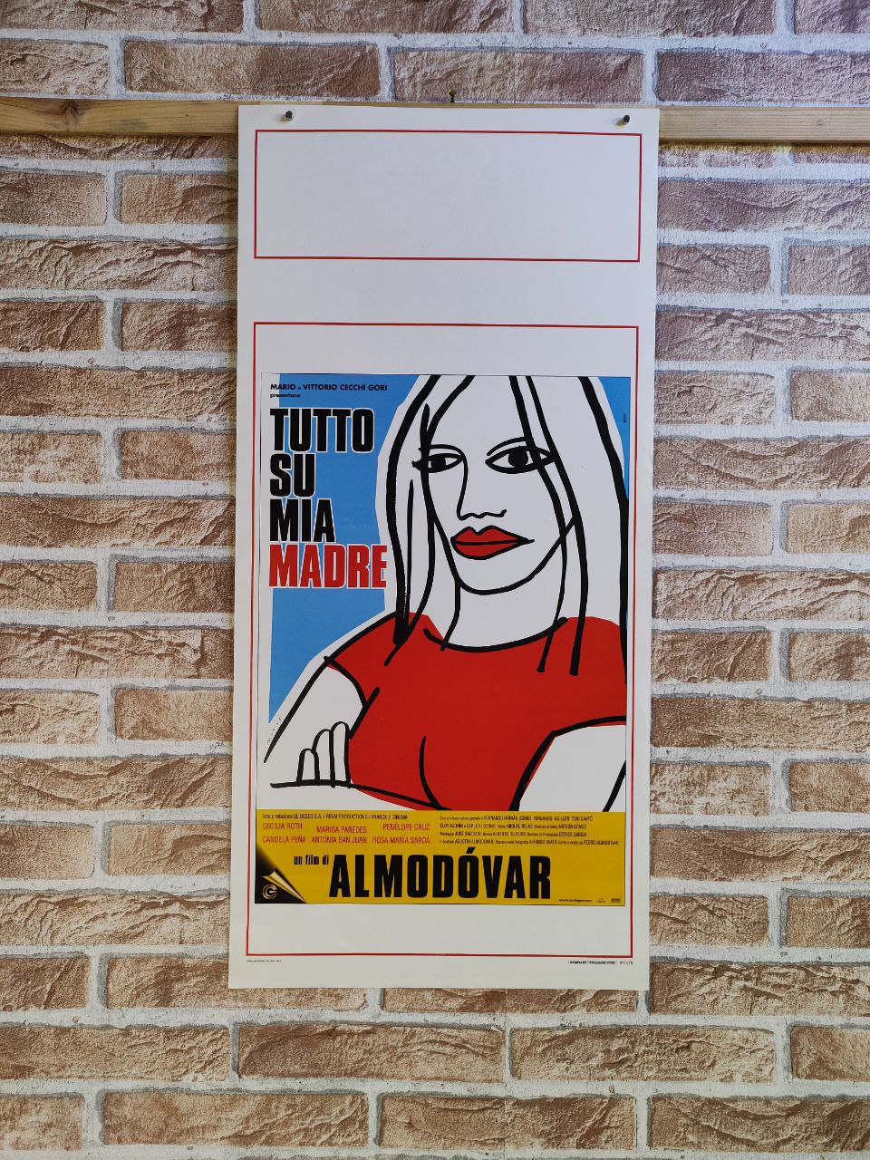 Locandina originale di cinema - Tutto su mia madre