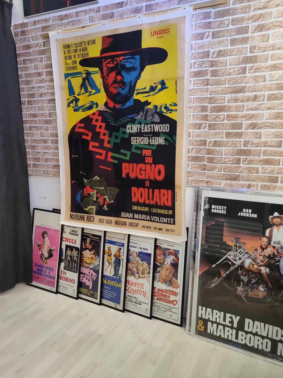 Manifesto originale di cinema - Per un pugno di dollari