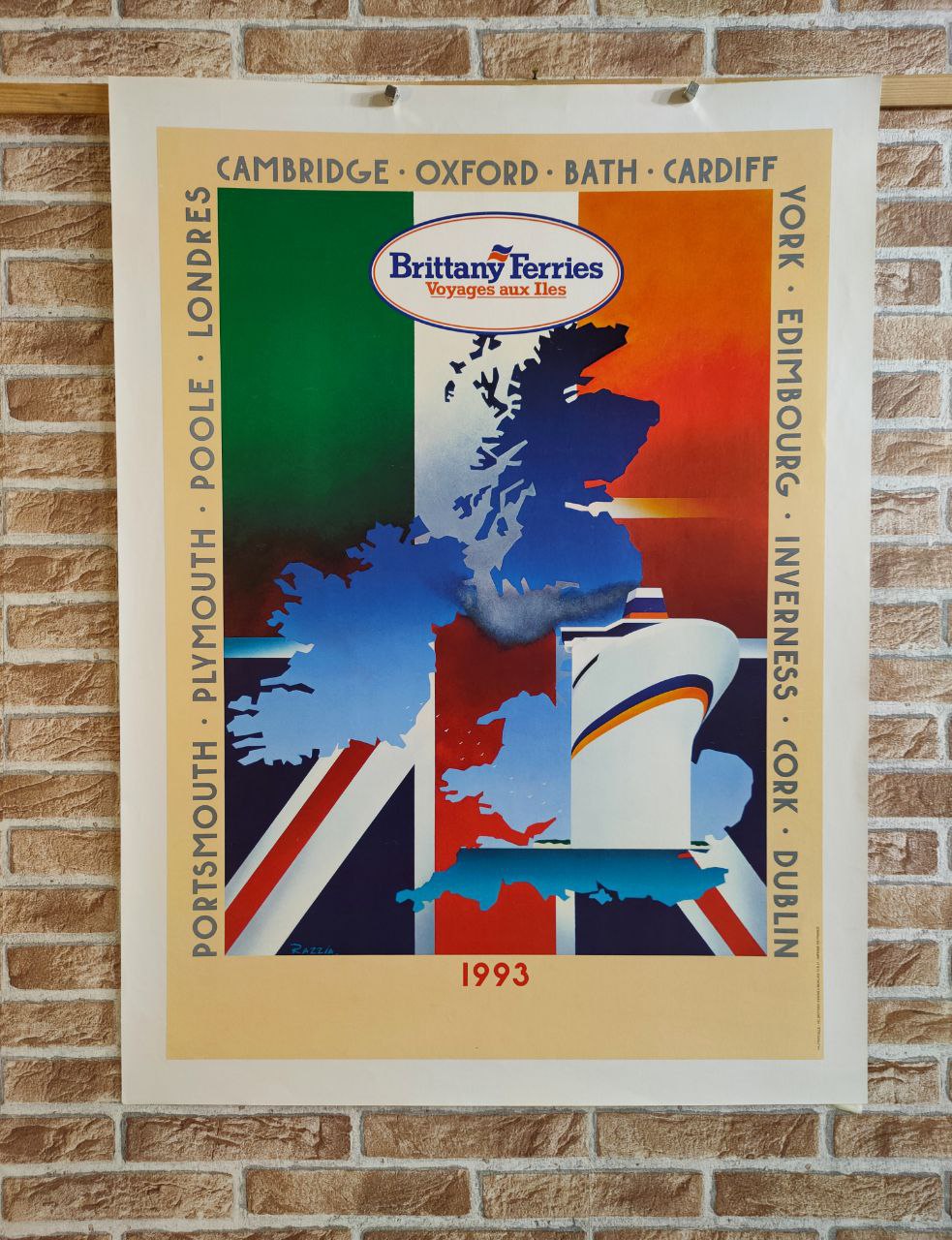 Razzia | Manifesto pubblicitario - Brittany Ferries