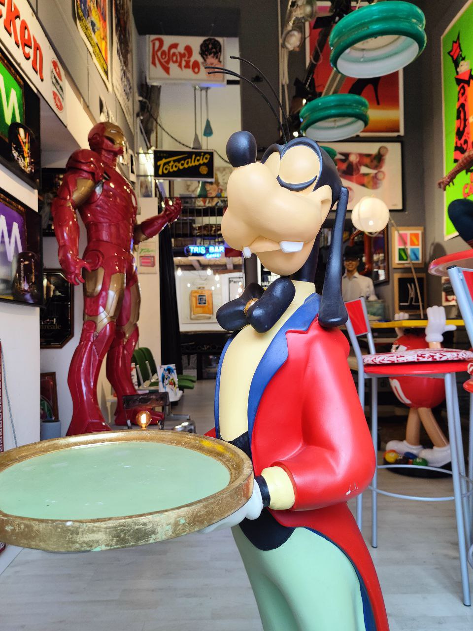 Statua Disney Pippo Maggiordomo