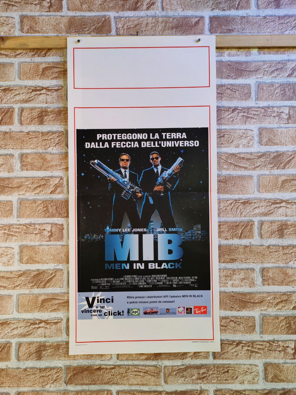 Locandina originale di cinema - Men in Black – Tortona4Arte