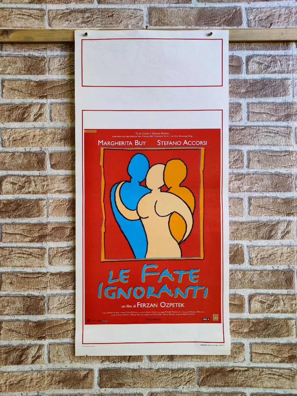 Locandina originale di cinema - Le fate ignoranti - Ozpetek