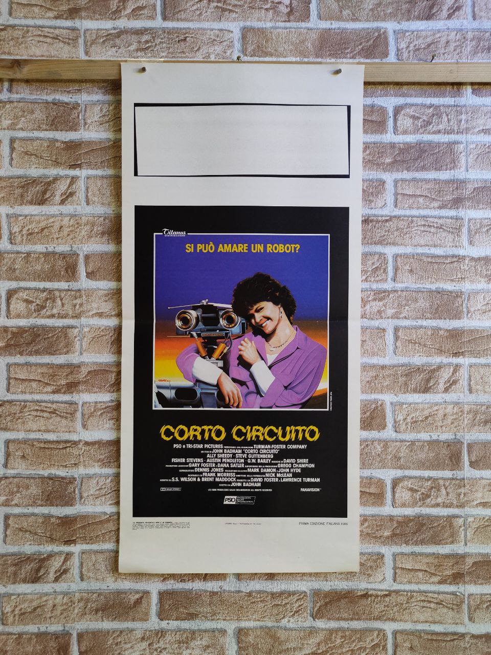 Locandina originale di cinema - Corto circuito