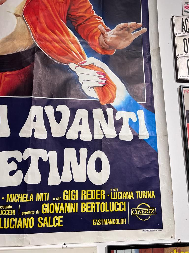 Manifesto originale di cinema - Vieni avanti cretino