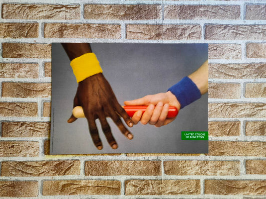 Manifesto originale pubblicitario - Benetton