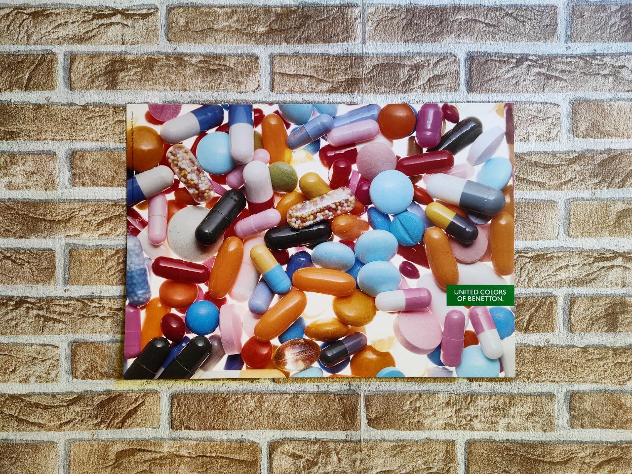 Manifesto originale pubblicitario - Benetton