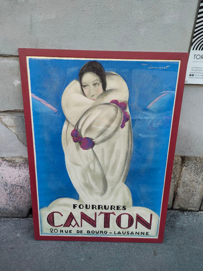 Manifesto originale pubblicitario - Canton