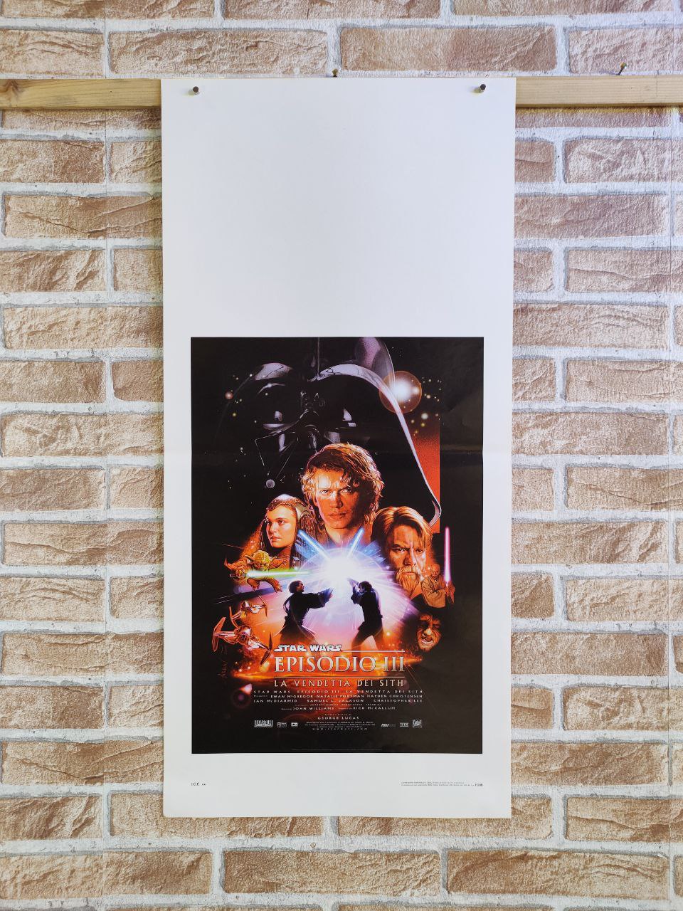 Locandina originale di cinema - Star Wars: Episodio III - La vendetta dei Sith
