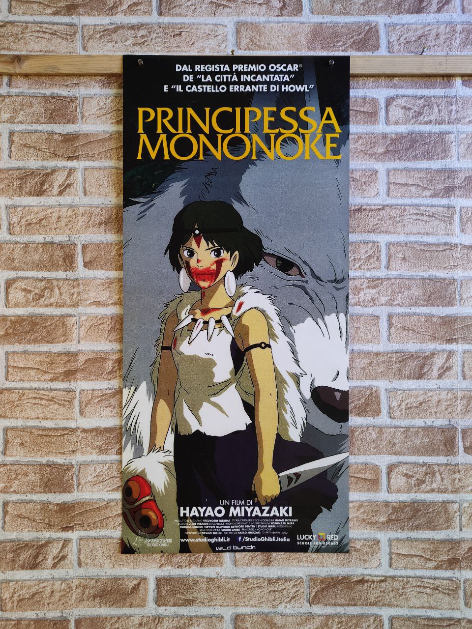 Locandina originale di cinema - Principessa Mononoke - Miyazaki