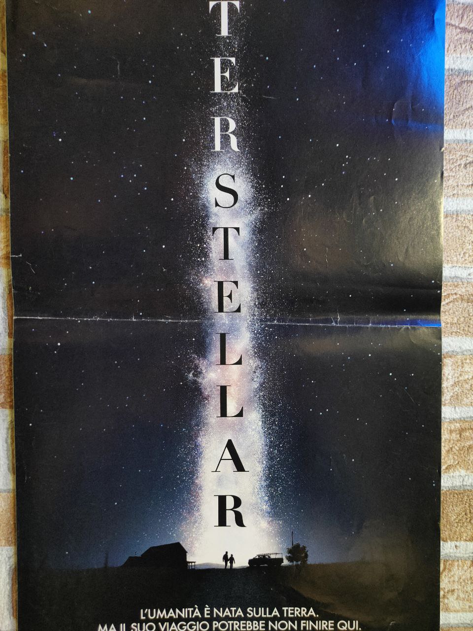 Locandina originale di cinema - Interstellar