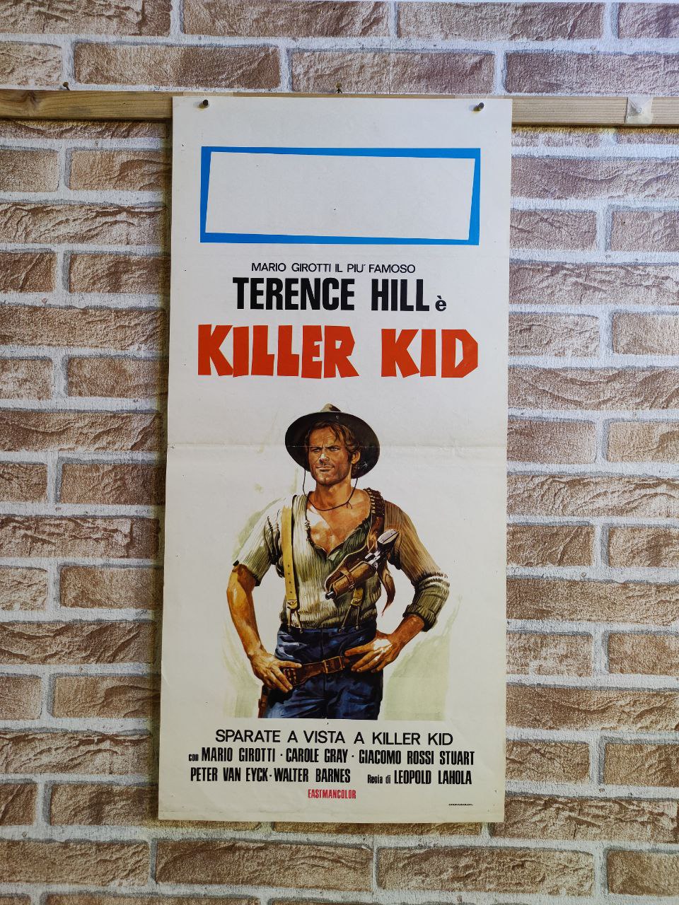 Locandina originale di cinema - Killer Kid - Terence Hill