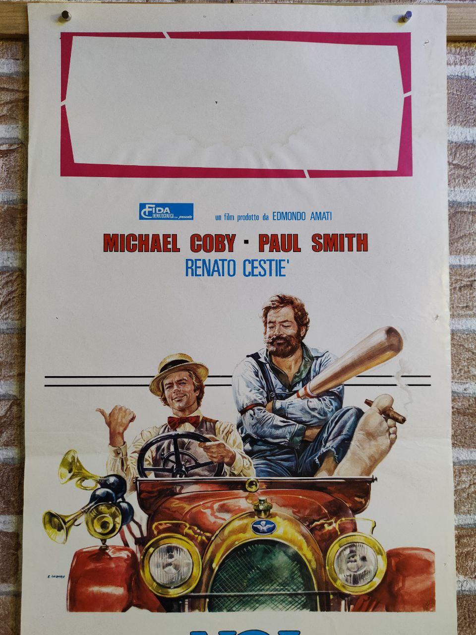 Locandina originale di cinema - Noi non siamo angeli