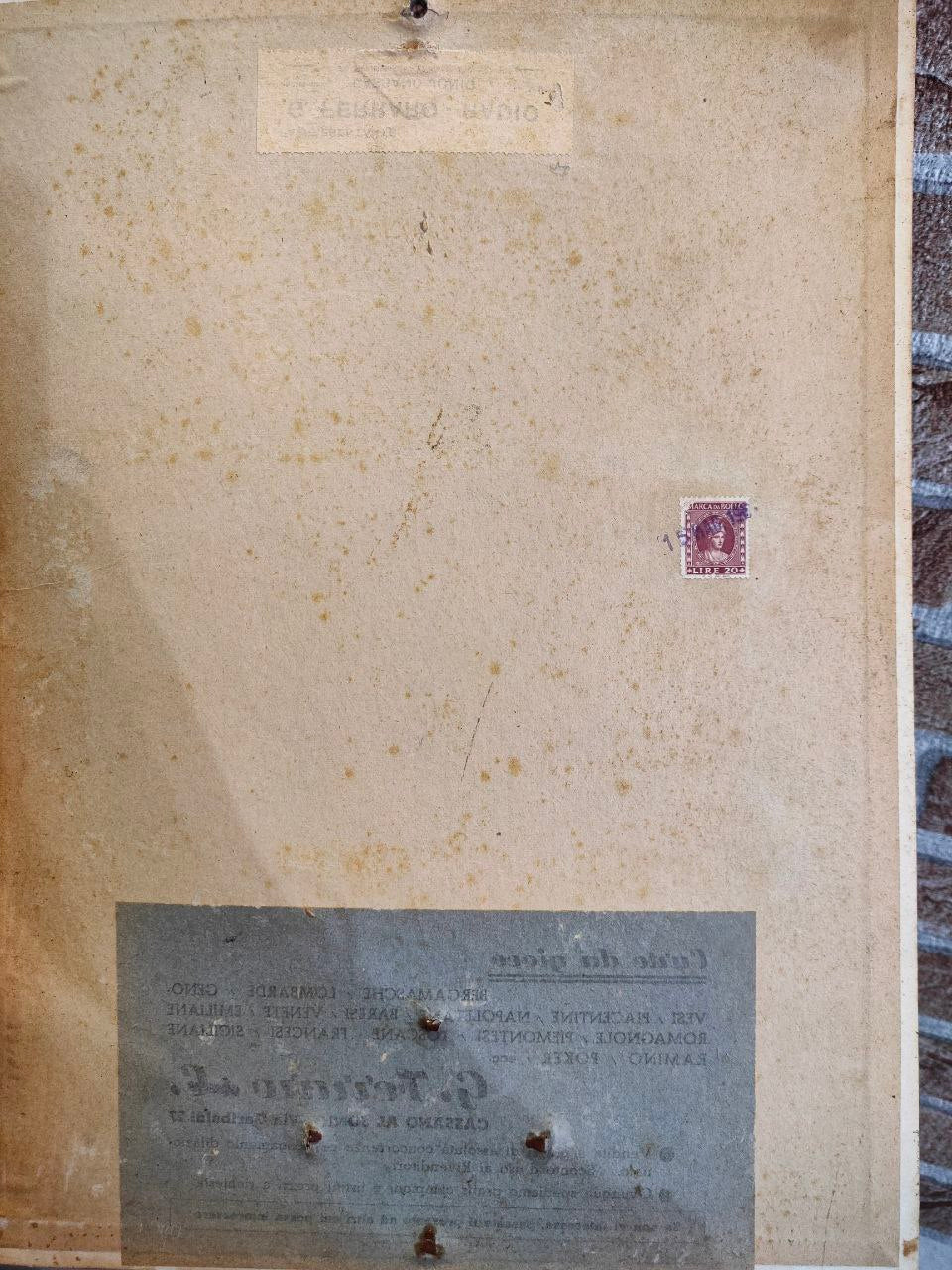 Cartonato pubblicitario Cognac Martell | Anni '60