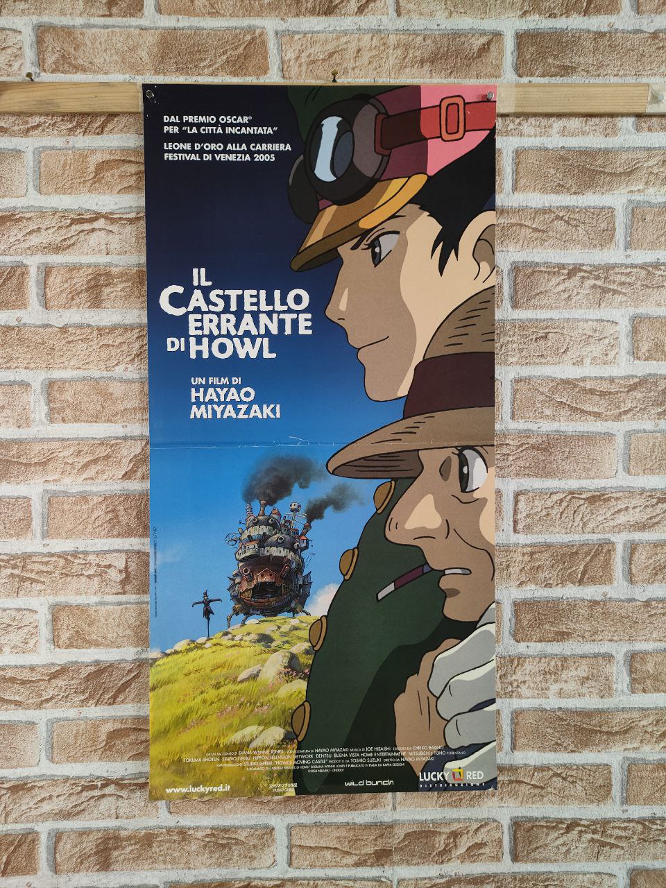 Locandina originale di cinema - Il castello errante di Howl - Miyazaki