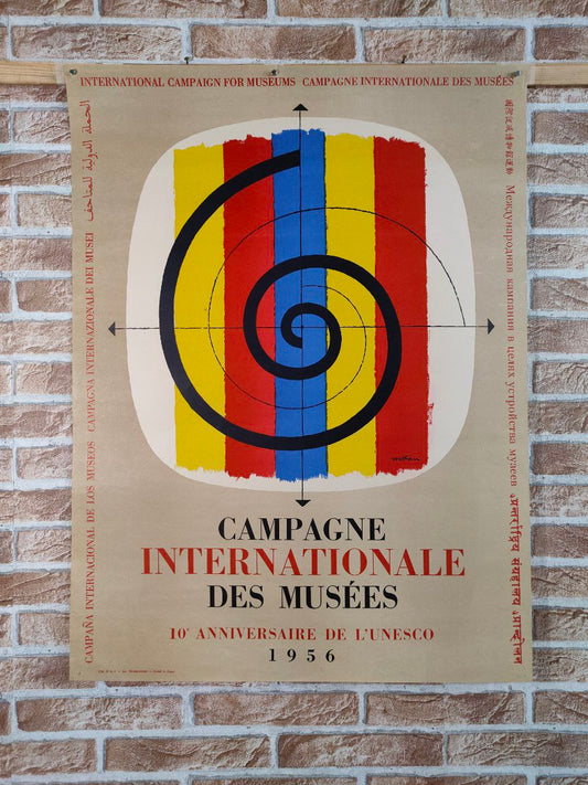 Manifesto originale pubblicitario - ad - France