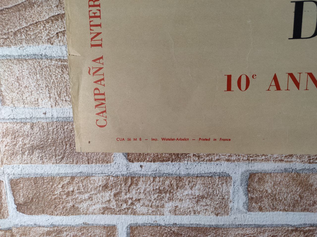 Manifesto originale pubblicitario - ad - France