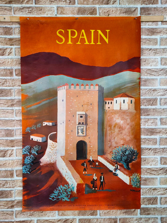 Manifesto originale pubblicitario - Spain - Spagna