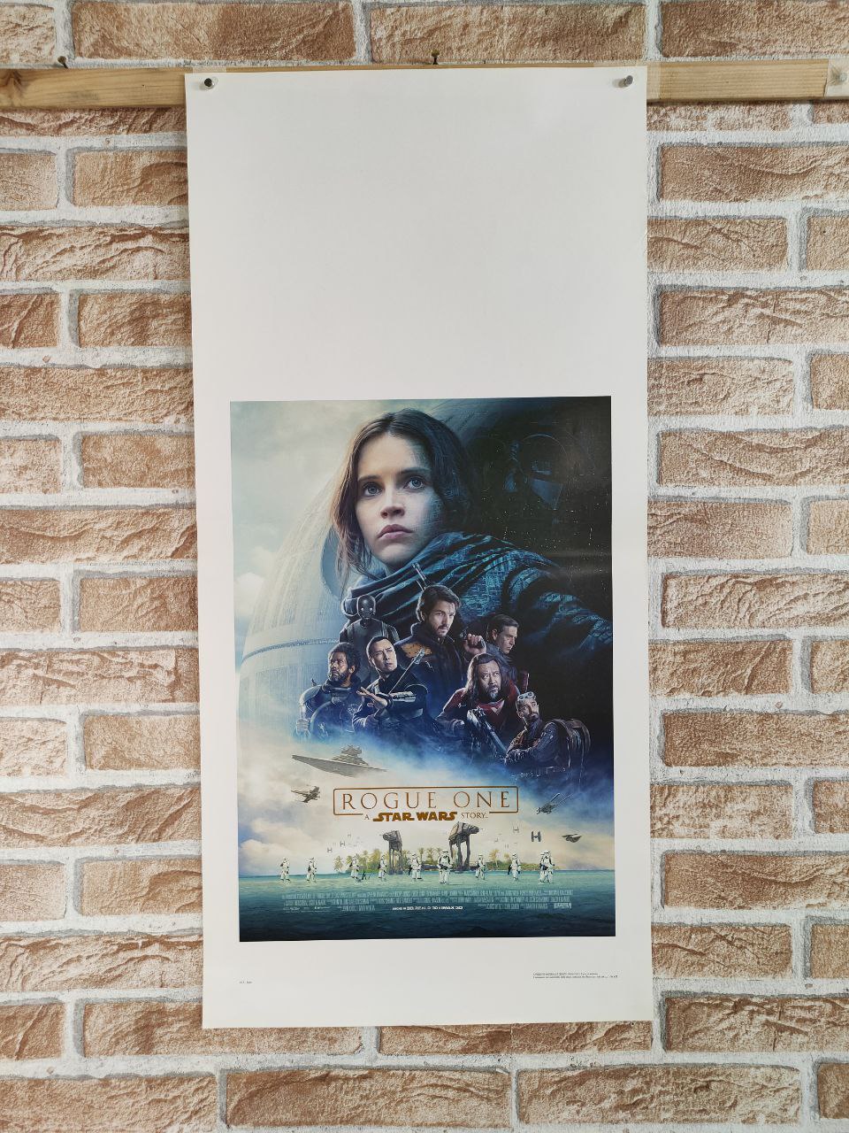 Locandina originale di cinema - Rogue One: A Star Wars Story