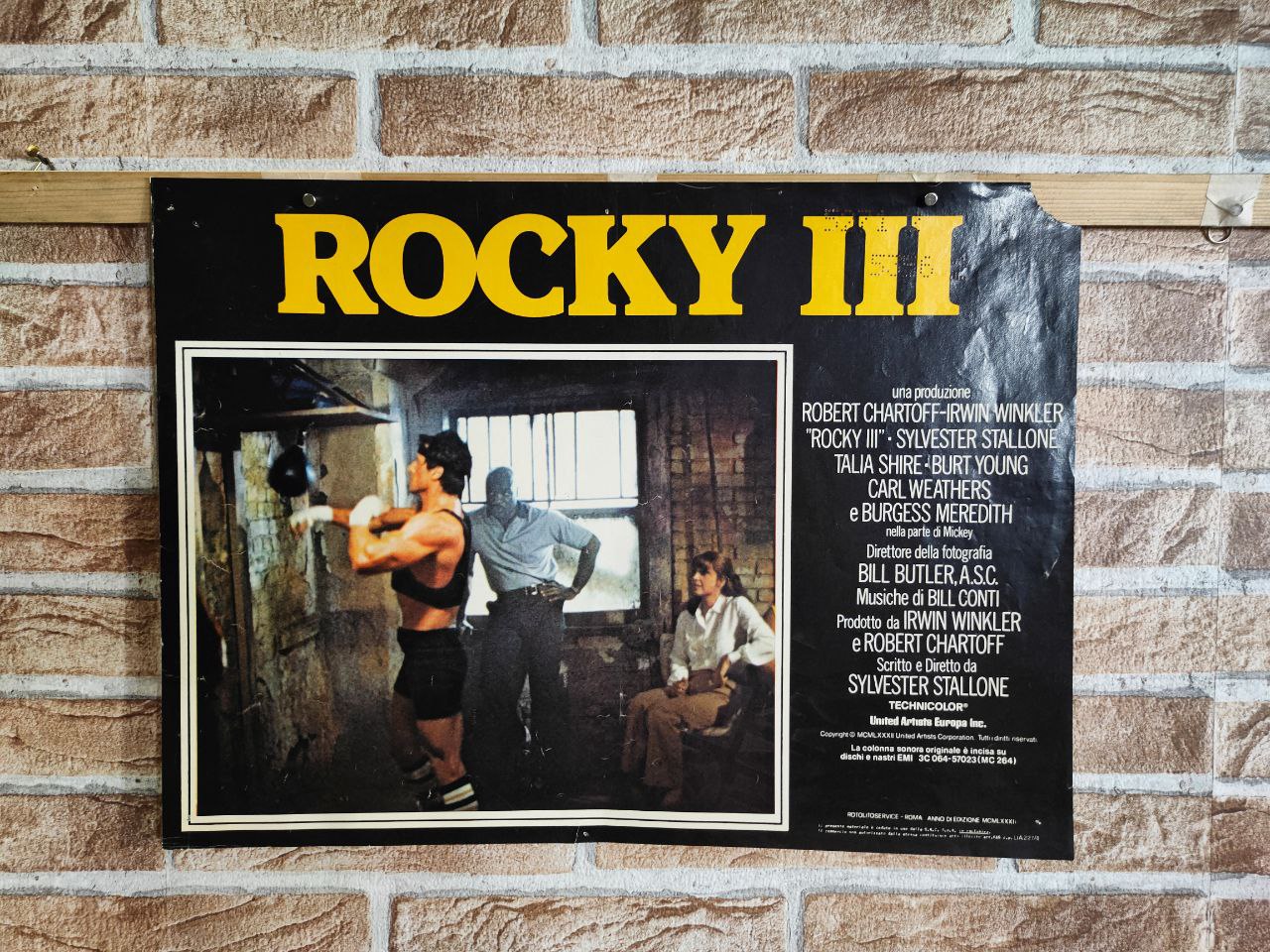 Fotobusta originale di cinema - Rocky III