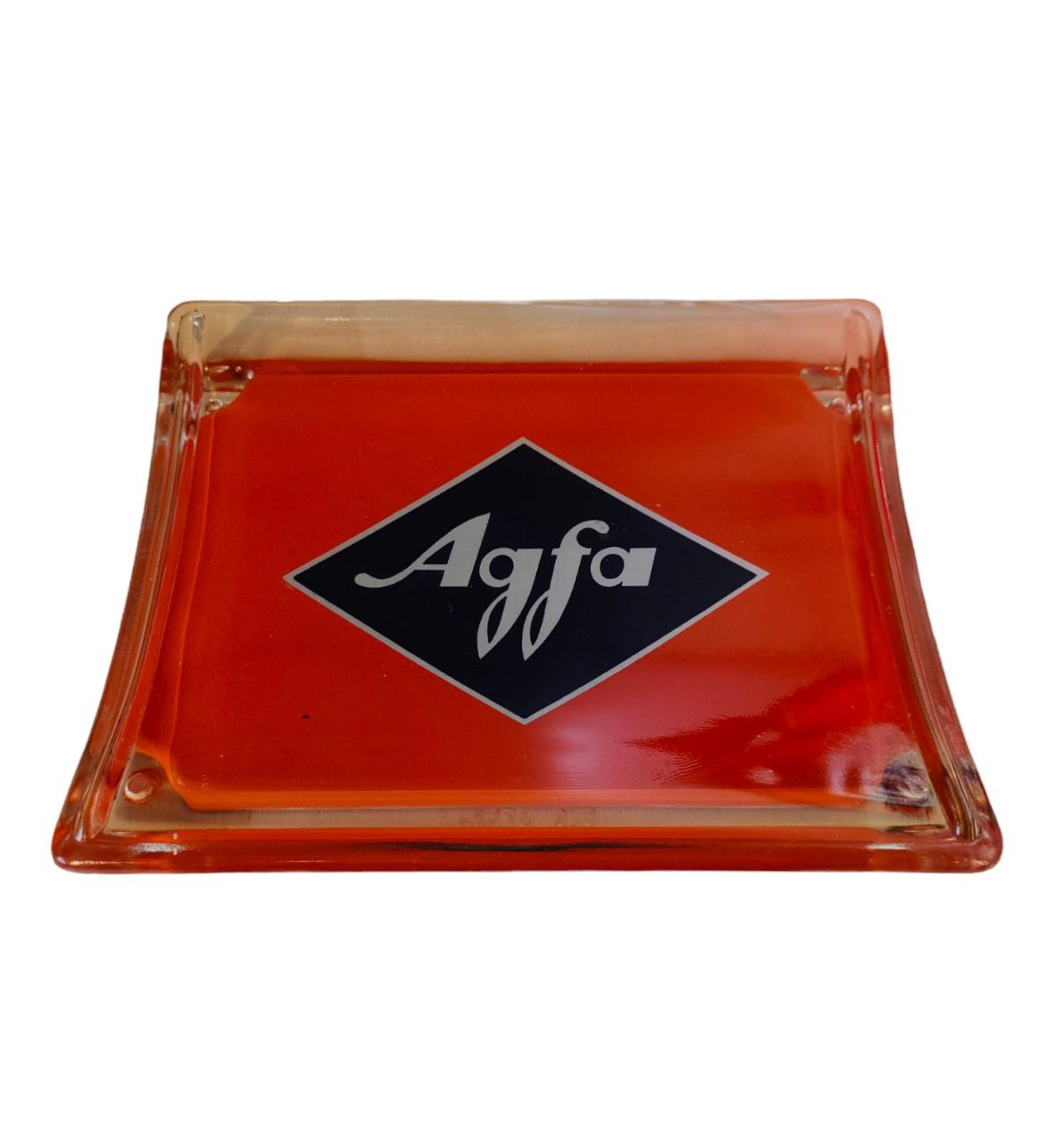 Rendiresto pubblicitario in vetro - Agfa