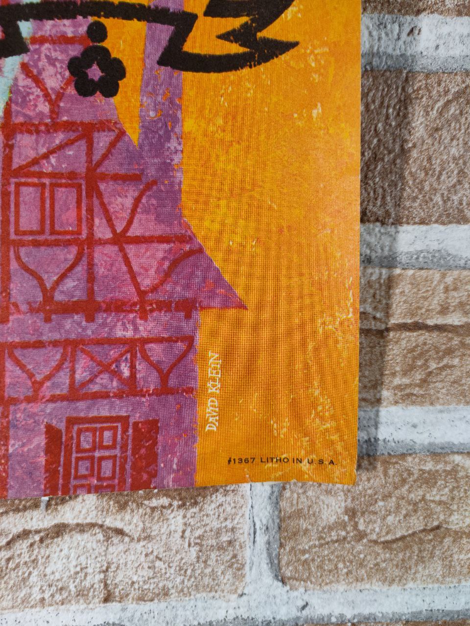 Manifesto originale pubblicitario - TWA Germany